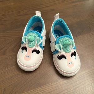 Vans Unicorn slip on shoes. Toddler/baby size 6.